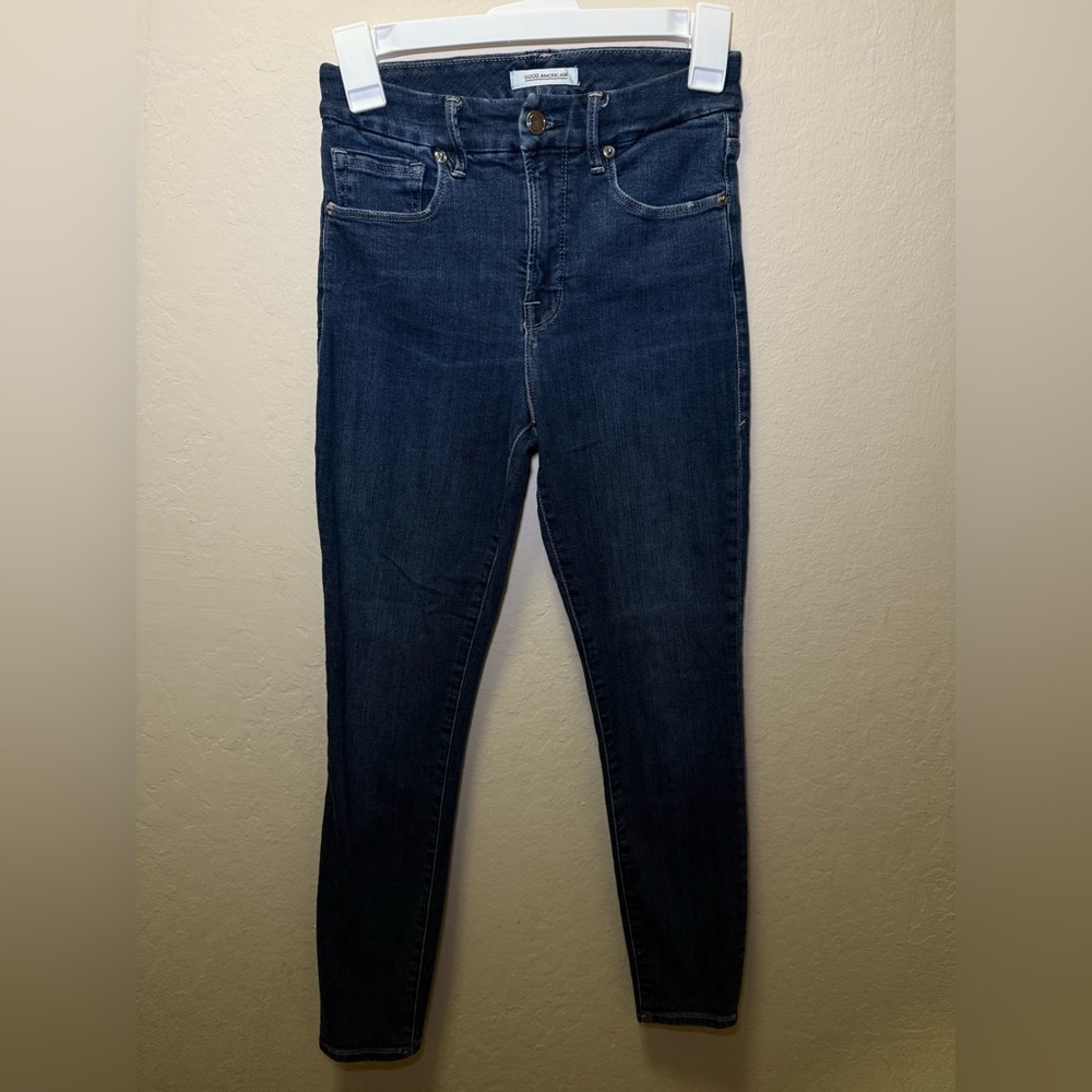 Good American Dark Blue Skinny Jeans